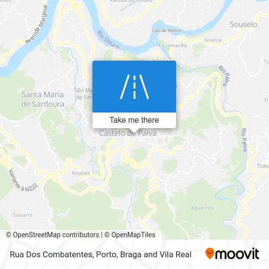 Rua Dos Combatentes map