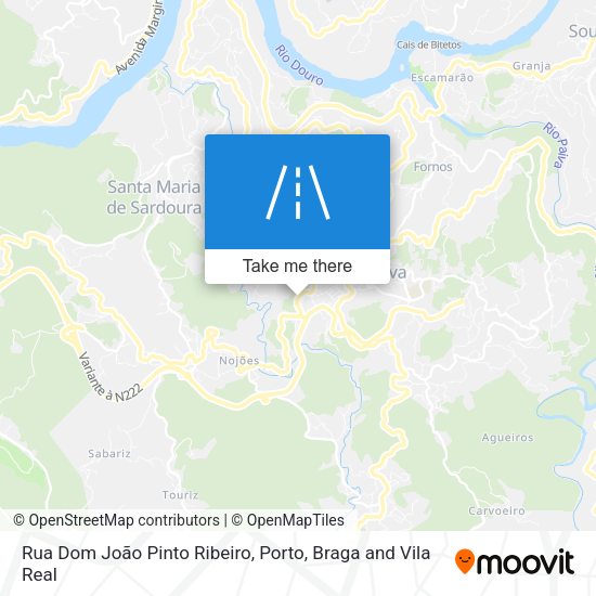 Rua Dom João Pinto Ribeiro map