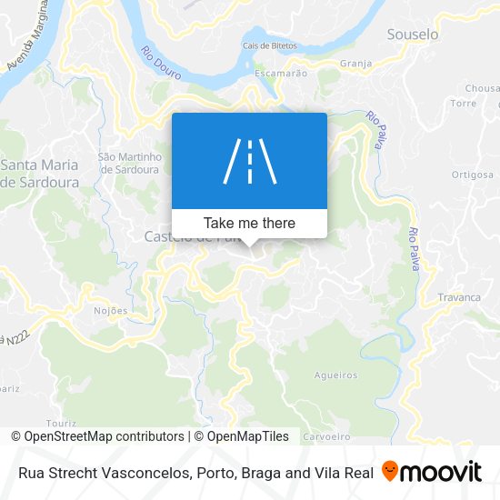 Rua Strecht Vasconcelos map