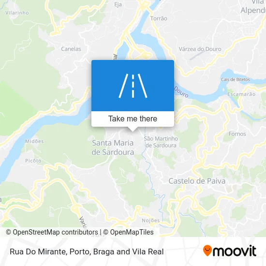 Rua Do Mirante map