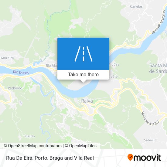 Rua Da Eira map