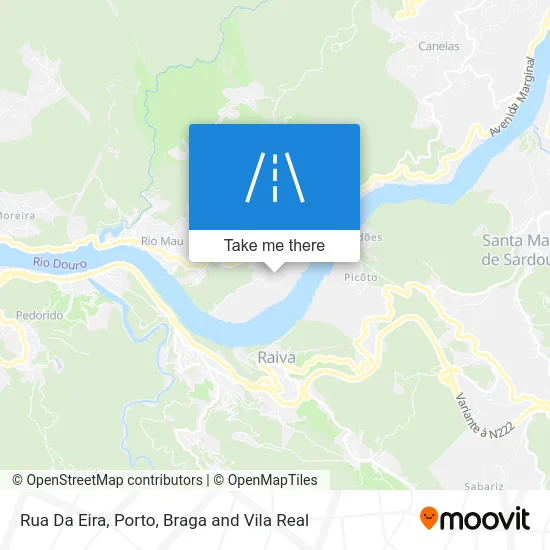 Rua Da Eira map
