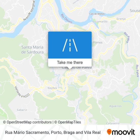 Rua Mário Sacramento map