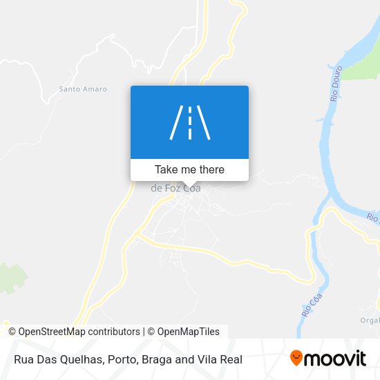 Rua Das Quelhas mapa