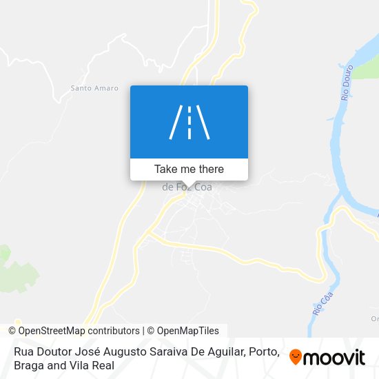 Rua Doutor José Augusto Saraiva De Aguilar mapa
