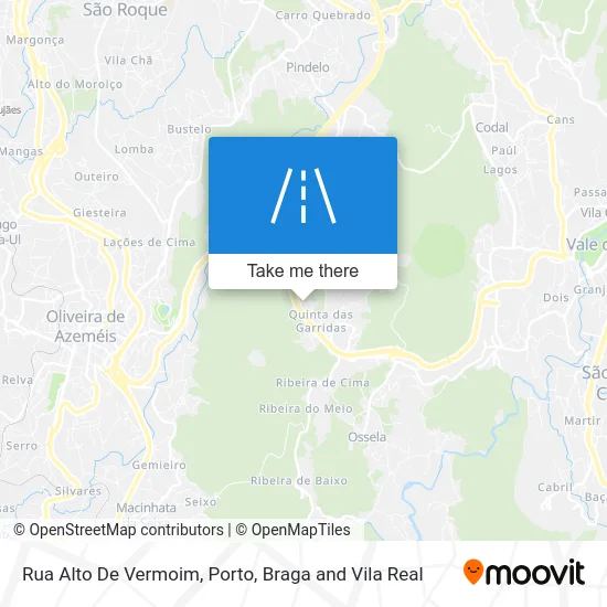Rua Alto De Vermoim map