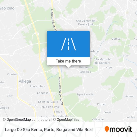 Largo De São Bento map