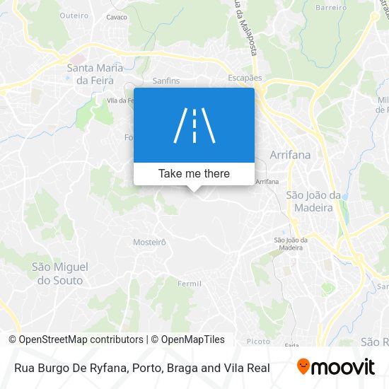 Rua Burgo De Ryfana map