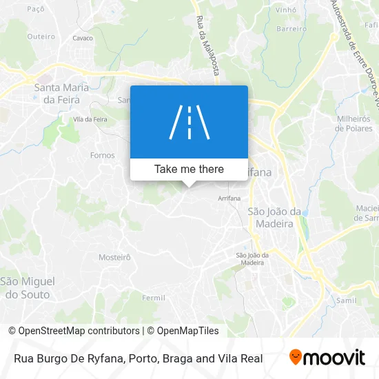 Rua Burgo De Ryfana map