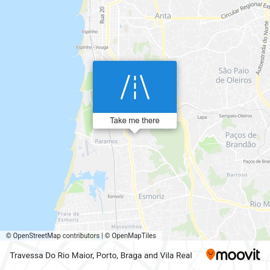 Travessa Do Rio Maior mapa
