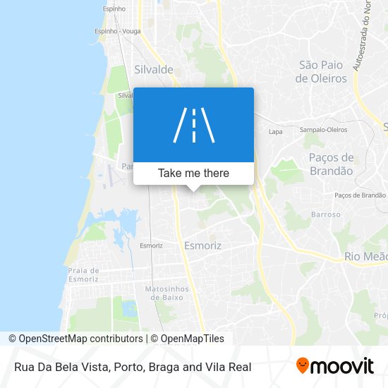 Rua Da Bela Vista mapa