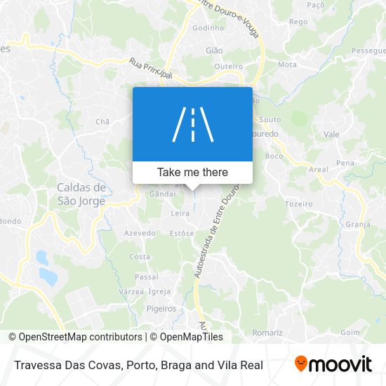 Travessa Das Covas map