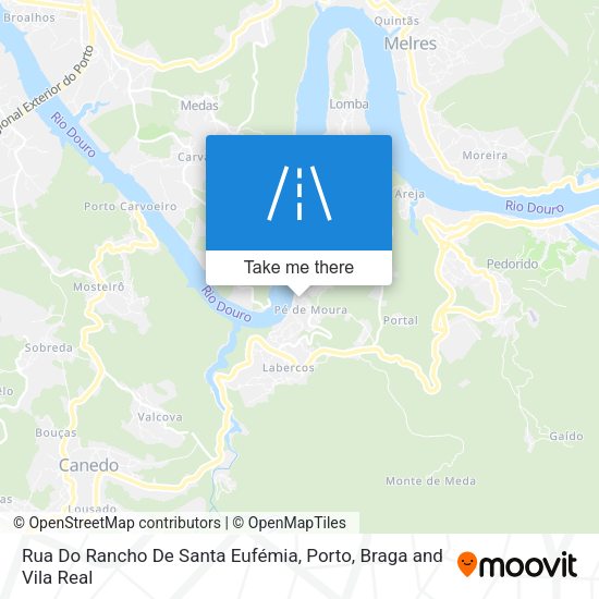 Rua Do Rancho De Santa Eufémia map