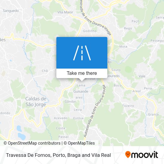 Travessa De Fornos mapa