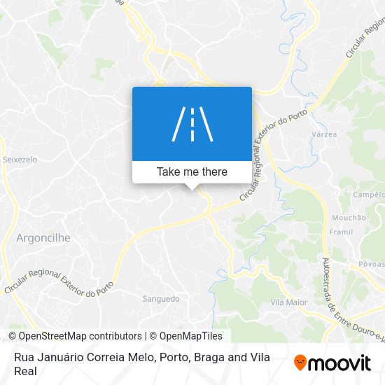 Rua Januário Correia Melo map