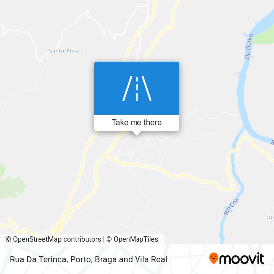 Rua Da Terinca map