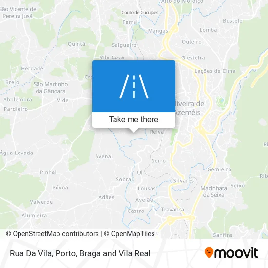 Rua Da Vila map