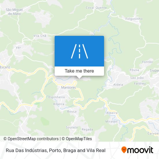 Rua Das Indústrias map