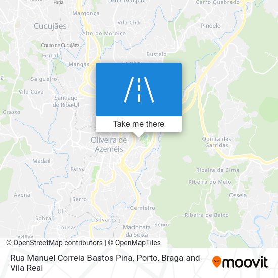 Rua Manuel Correia Bastos Pina map