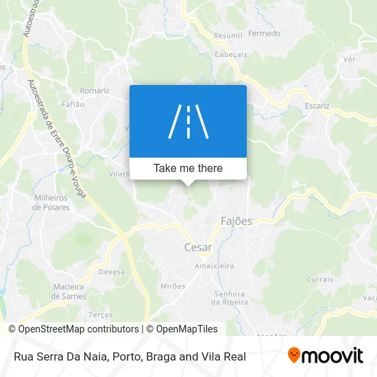 Rua Serra Da Naia map