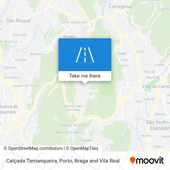 Calçada Tamanqueira map