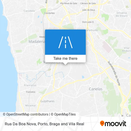 Rua Da Boa Nova map