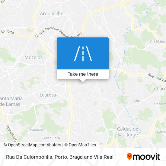 Rua Da Culombófilia map