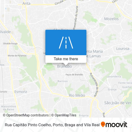 Rua Capitão Pinto Coelho map