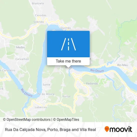 Rua Da Calçada Nova map