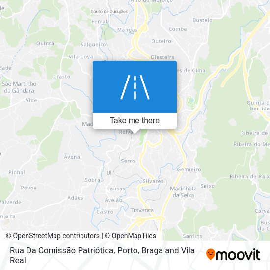 Rua Da Comissão Patriótica map