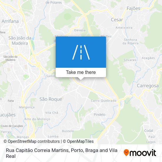 Rua Capitão Correia Martins map