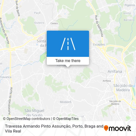 Travessa Armando Pinto Assunção map
