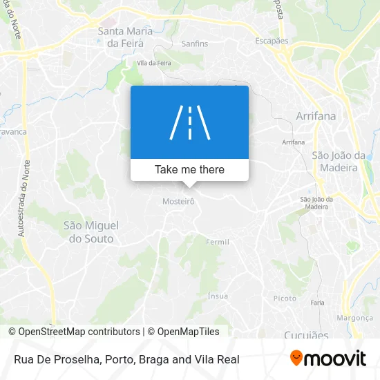 Rua De Proselha map