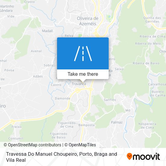 Travessa Do Manuel Choupeiro mapa