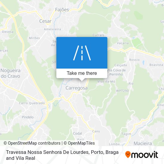 Travessa Nossa Senhora De Lourdes mapa