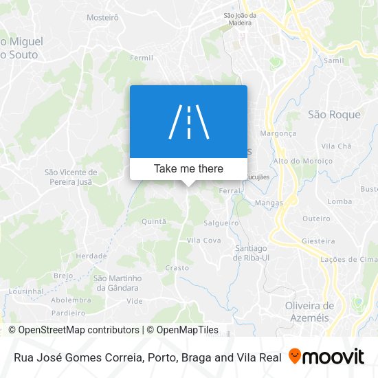 Rua José Gomes Correia map