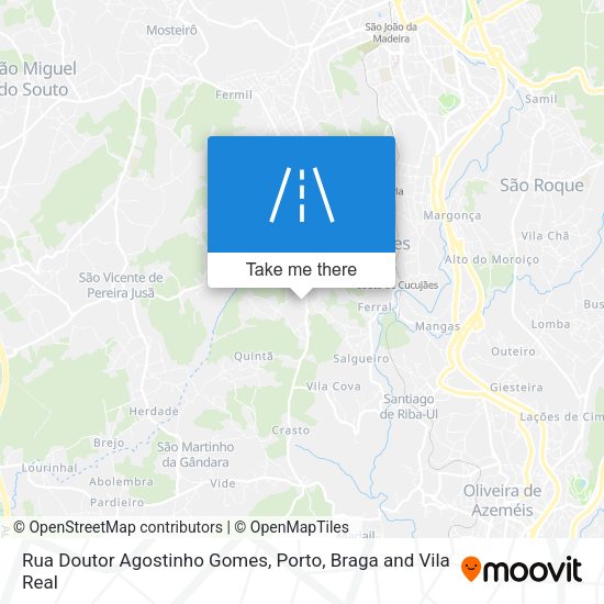 Rua Doutor Agostinho Gomes mapa
