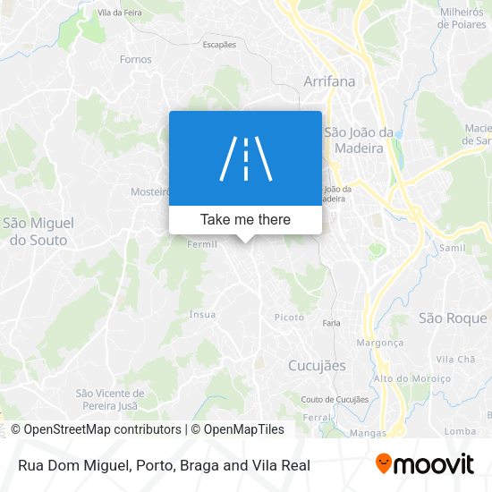 Rua Dom Miguel map