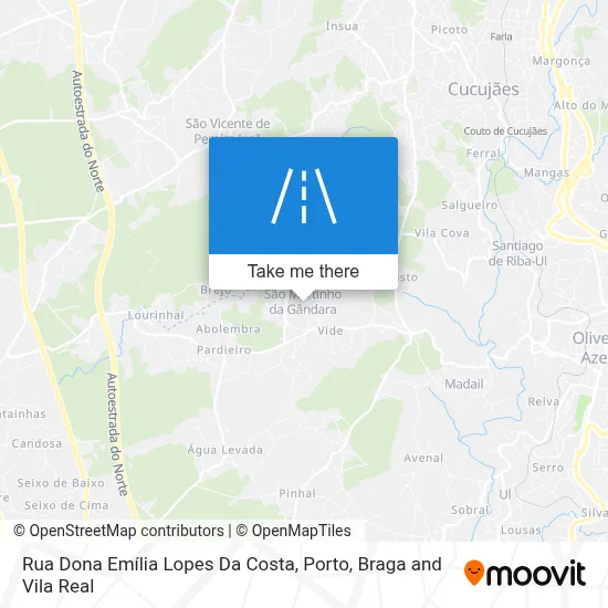 Rua Dona Emília Lopes Da Costa map