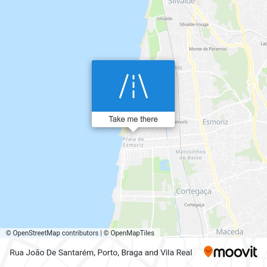 Rua João De Santarém map