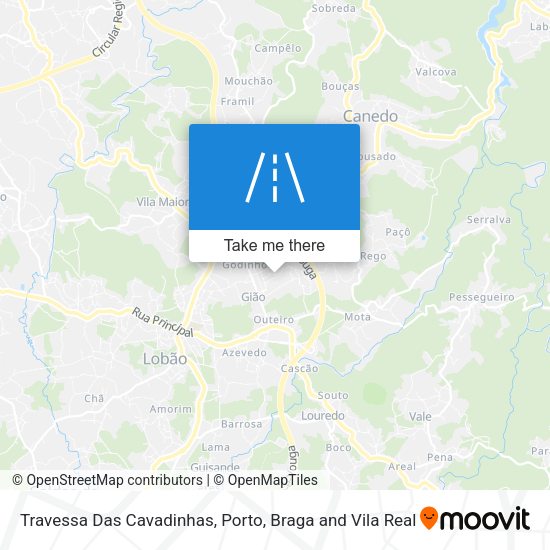 Travessa Das Cavadinhas map