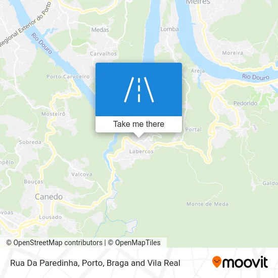 Rua Da Paredinha map