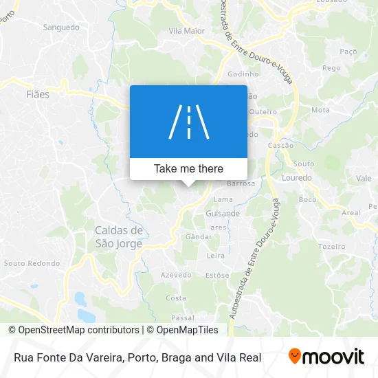 Rua Fonte Da Vareira map