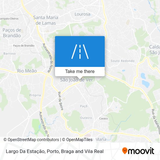 Largo Da Estação mapa