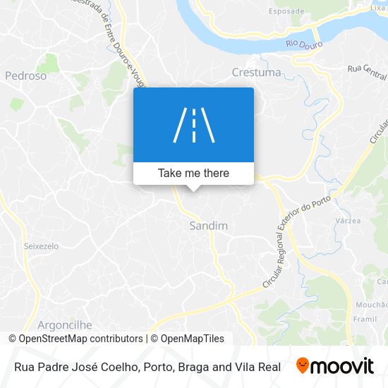 Rua Padre José Coelho map