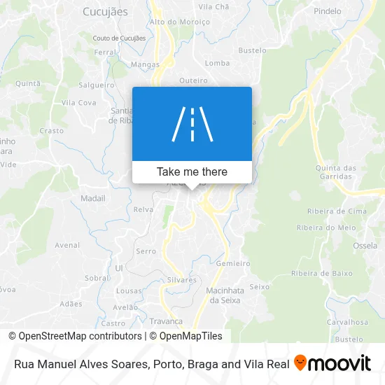 Rua Manuel Alves Soares map