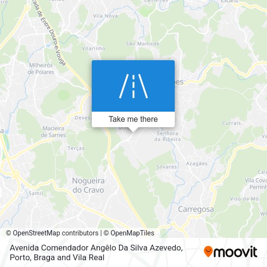 Avenida Comendador Angêlo Da Silva Azevedo mapa