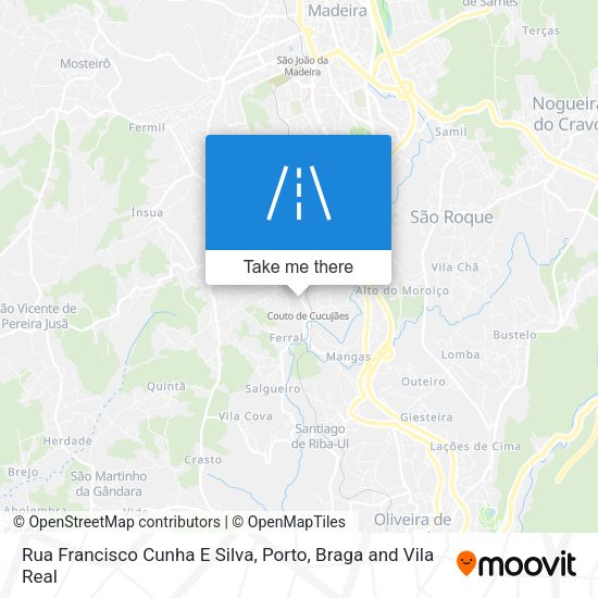 Rua Francisco Cunha E Silva mapa