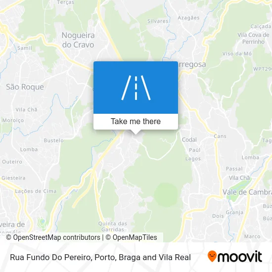 Rua Fundo Do Pereiro map