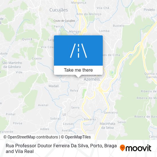 Rua Professor Doutor Ferreira Da Silva map